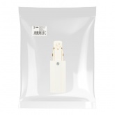 Коннектор для трехфазного шинопровода ЭРА STR-30-W-CN-PL типа PL кабельный ввод левый белый