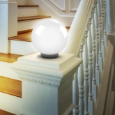 Светильник садово-парковый ЭРА НТУ 02-60-251 шар белый D250mm Е27