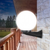 Светильник садово-парковый ЭРА НБУ 01-60-251 шар опал с настенным крепежом D250mm Е27