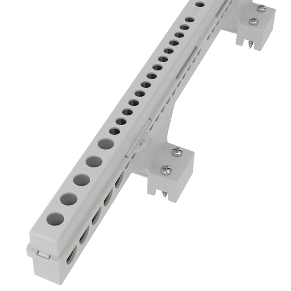 Клеммный блок DKC для шкафов на 18 модулей 160А N+PE 2х19 отвестий в комплекте с крепежом