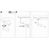 Светильник Paulmann Spot BarelliLED 1x6,5W 2700K 230V GU10 425Lm для шинопровода URail хром матовый