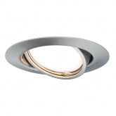 Светильник встраиваемый Paulmann комплект Base LED GU10 3x5W Матовое железо