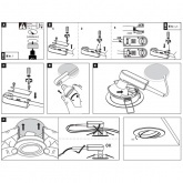 Светильник встраиваемый Paulmann Nova LED 1x6,5 GU10 Матовый алюминий