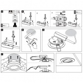Светильник встраиваемый Paulmann комплект EBL Nova LED 3x6,5 GU10 Хром