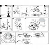 Светильник встраиваемый Paulmann Nova LED IP44 1x6,5 GU10 Матовое железо