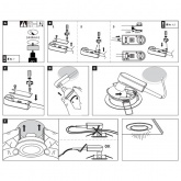 Светильник встраиваемый Paulmann комплект Nova LED IP44 3x6,5 GU10 Белый
