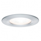 Светильник встраиваемый Paulmann комплект Nova LED IP44 3x6,5 GU10 Матовый алюминий