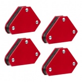 Магнитный угольник-держатель Rexant для сварки набор 4шт усилие 4кг