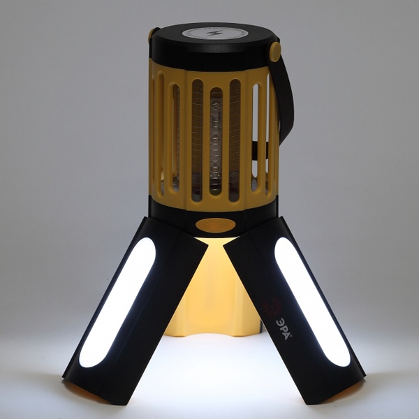 Ловушка для насекомых ЭРА ERAMF-06 Противомоскитный светильник на батарейках 5056306050060