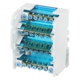 Шины на DIN-рейку в корпусе ЭРА (кросс-модуль) ШНК 4х7 3L+PEN NO-224-15