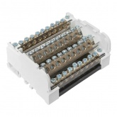 Модульный распределительный блок (кросс-модуль) EKF 4х11 контактов 125A