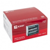 Модульный распределительный блок (кросс-модуль) EKF 4х11 контактов 125A