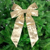 Елочная фигура Бантик 91 см, цвет золотой