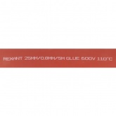 Термоусаживаемая лента Rexant ТЛ-0,8 с клеевым слоем 25мм х 5м красная