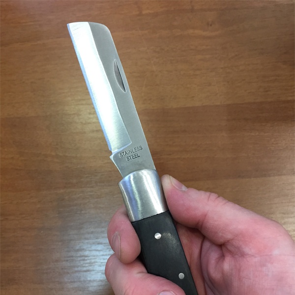 Монтажный складной нож НМ-01 КВТ