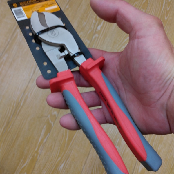 Ножницы изолированные НКи-16у для резки кабеля, серия СТАНДАРТ, длиной 240 мм
