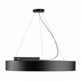 Светильник светодиодный Geometria ЭРА Ring SPO-133-B-40K-045 45W 4000K 3200Lm IP40 600x600x80 черный