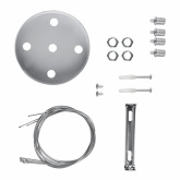 Светильник светодиодный Geometria ЭРА Quadro SPO-161-W-40K-060 60W 4000K 5500Lm IP40 600x600x80