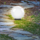 Светильник садово-парковый ЭРА НТУ 01-60-251 шар белый D250mm Е27