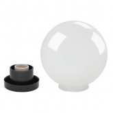 Светильник садово-парковый ЭРА НТУ 01-60-251 шар белый D250mm Е27