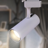 Светильник светодиодный трековый однофазный ЭРА TR5-10 COB WH 10W 4000K 700Lm белый