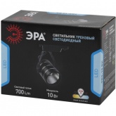 Светильник светодиодный трековый ЭРА TR3 - 10 BK 10W черный COB