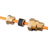 Греющий саморегулирующийся кабель Rexant (комплект в трубу) 10HTM2-CT (20м/200Вт)