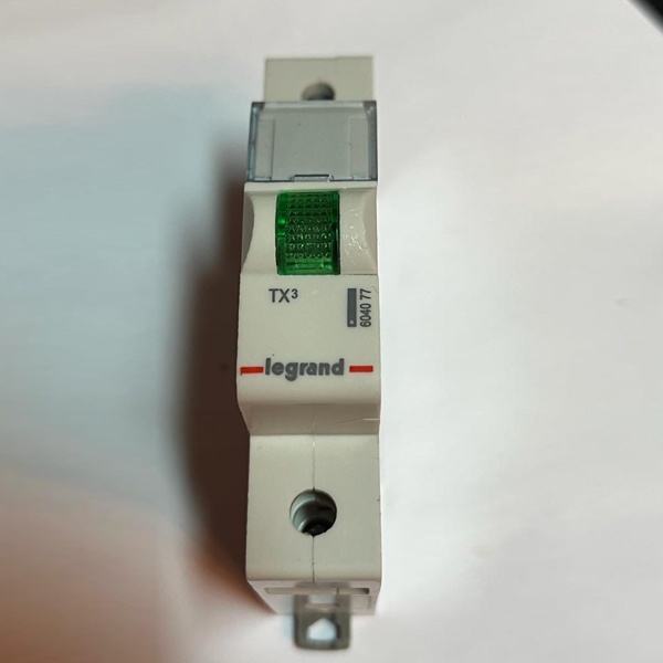 Моноблочный индикатор с 1 лампой - 230В~ - зеленый Legrand