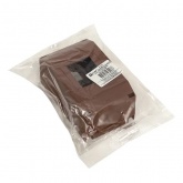 Бокс пластиковый накладной EKF PROxima КМПН 1/4 4 модуля,темное дерево