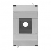 Бокс пластиковый накладной EKF PROxima КМПН 1/4 4 модуля, белый