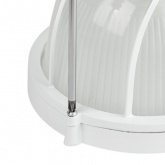 Светильник ЖКХ ЭРА НБП 04-100-002 с решеткой под лампу 100W с цоколем Е27 5056396213000