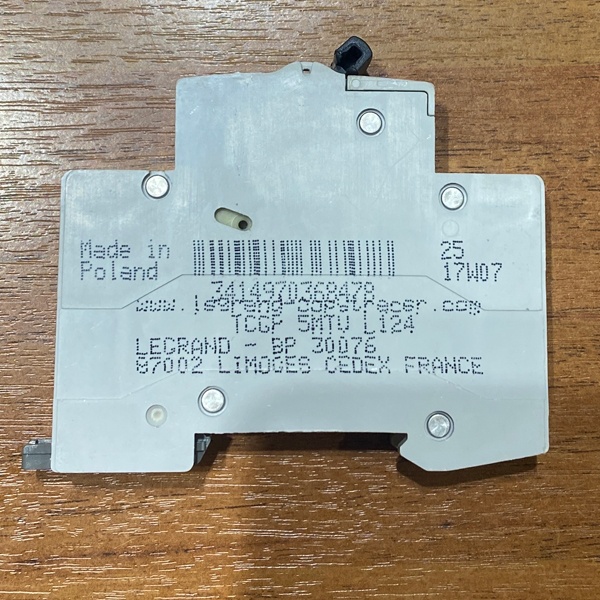 Автоматические выключатель RX3 1п 63А характеристика C Legrand