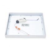 Светильник светодиодный ЭРА LED 9-24-4K квадратный накладной LED 24W 220V 4000K белый