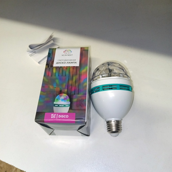 Светодиодная декоративная диско-лампа