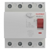 УЗО YON MAX электромеханическое MDL100 80A 300mA тип АС 4P DKC (ВДТ)