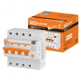 Дифференциальный автомат TDM 4П С16А 300мА тип АС трехфазный электронный 4,5кА АД14 (дифавтомат, АВДТ)