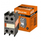 Приставка контактная TDM ПКН-20 (доп. контакты 2з)