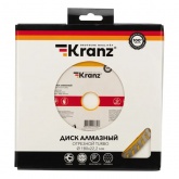 Диск алмазный отрезной Turbo 180x22.2 мм Kranz