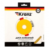 Диск алмазный отрезной ультратонкий 230x22.2/25,4 мм Kranz