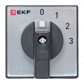 Переключатель кулачковый ПК-1-101 10А 1P «0-1-2-3» IP20 EKF