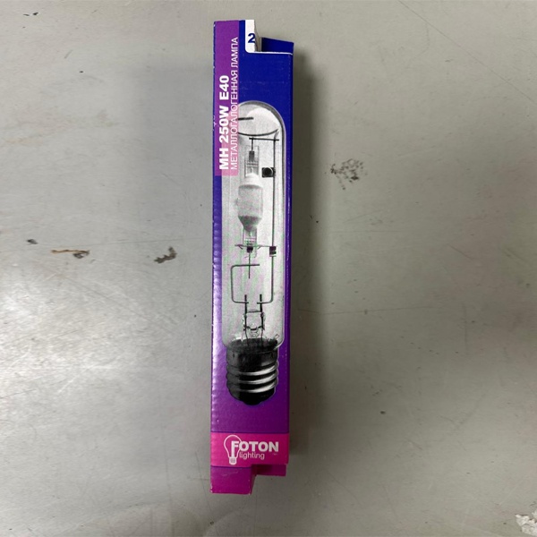 Металлогалогенная лампа MH Фотон, мощность 250 Ватт, цвет свечения зеленый