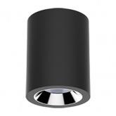 Светильник LED Вартон DL-02 Tube накладной 220х150 55W 4000K 35° RAL9005 черный матовый