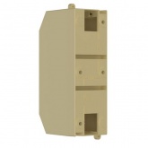 Бокс пластиковый накладной без двери ИЭК KREPTA 3 КМПн 1/2 1-2 модуля сосна
