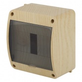 Щит распределительный навесной Ruvinil Tyco на 6 модулей под дерево Сосна, 140х125х85мм