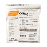 Лента светодиодная Gauss Elementary 2835/120-SMD 9.6W/m 12V DC IP20 теплый белый (упаковка 5м)