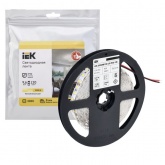 Лента светодиодная ИЭК LED LSR 2835 WW 120Led/m 9,6W/m 12V IP20 3000K теплый белый (упаковка 5м)