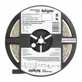 Светодиодная лента Navigator 71 768 NLS-5050СW60-14.4-IP20-12V R5 14,4W 6000K (бухта 5m)