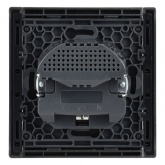 Розетка с зарядкой ИЭК FORTE&PIANO FP545 2Р+Е 16А шторки USB A+A 3,1А сталь