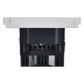 Розетка с зарядкой ИЭК FORTE&PIANO FP247 2Р+Е 16А шторки USB A+C 18Вт белый