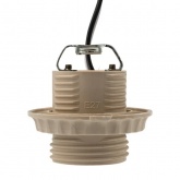 Патрон Rexant E27 с проводом 20 см белый